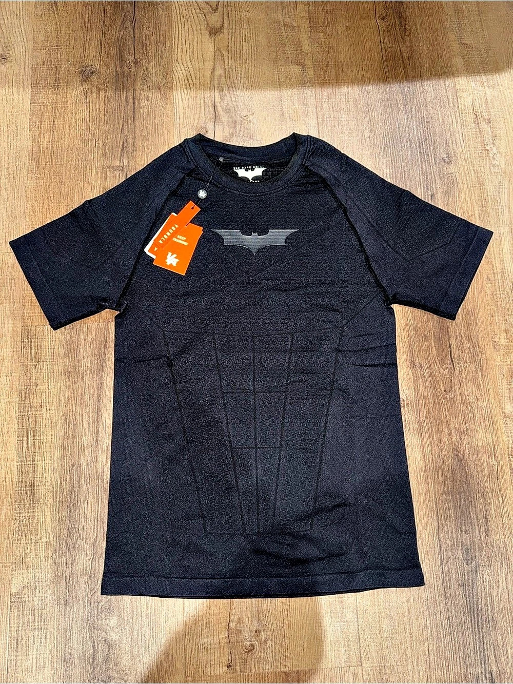 YoungLA x Batman Compression Tee All Black Large NWT